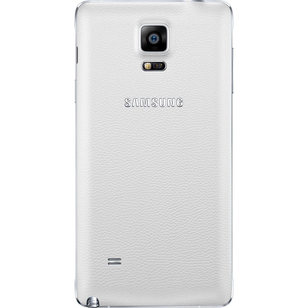 Samsung Galaxy Note 4 Battery Back Cover Case Housing Replacement N910 - Frost White