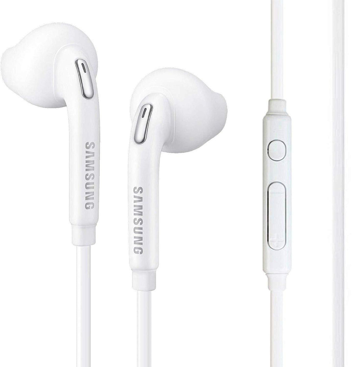 Samsung 3.5mm In-Ear Headphones with Volume control and Microphone  Stereo Earphones EG920 - White